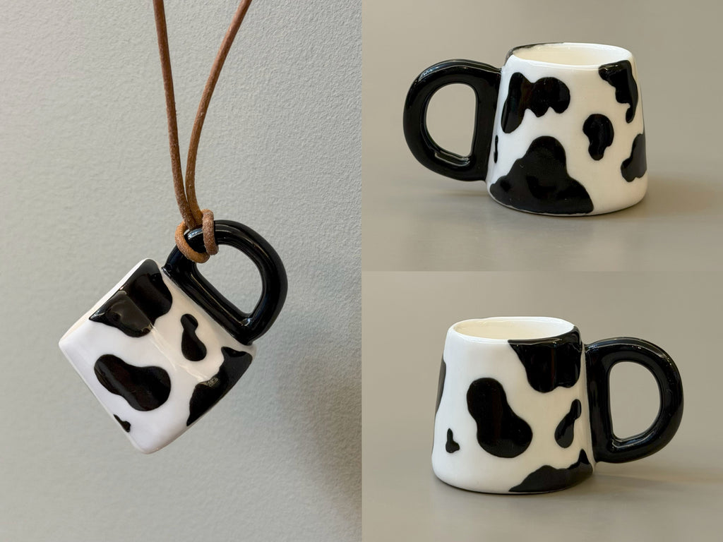 Letters — Ceramic Cup Necklace