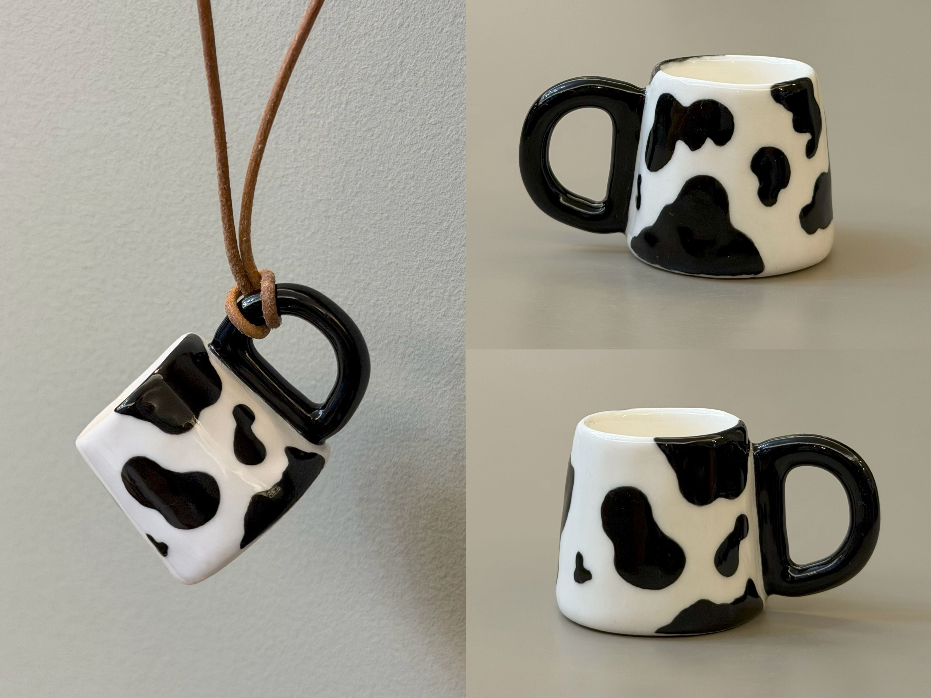 Letters — Ceramic Cup Necklace