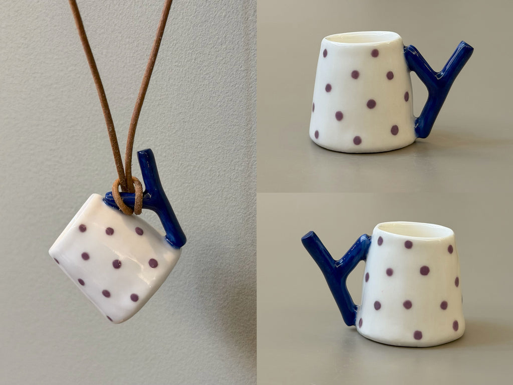 Letters — Ceramic Cup Necklace